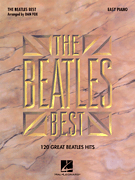 Beatles Best-Easy Piano piano sheet music cover